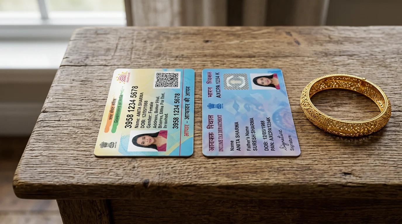 Sample identity documents accepted for KYC verification